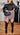 FALDA ROSA/NEGRO CUADROS
