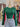 BODY VERDE MANGA LARGA