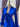 VESTIDO DE SEDA AZUL ROYAL