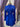 VESTIDO MIDI AZUL ESTOPEROL