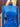 VESTIDO CELESTE MANGA LARGA CORRUGADA