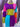 VESTIDO TIPO SWETER DE COLORES