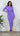 VESTIDO MORADO MIDI LICRA
