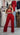 Jumpsuit Rojo Pedrería Plata