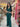 JUMPSUIT VERDE Y BLANCO CAPA BOTONES DORADOS