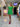 VESTIDO VERDE CORTE A
