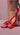 SANDALIAS ROJAS CON ESTOPEROLES